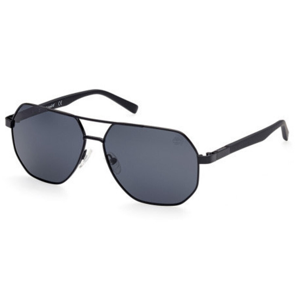 NWT TIMBERLAND TB9271 01D 60 Shiny Black Sunglasses